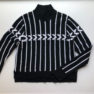 Jonathan Simkhai Lofty Chain Turtleneck Sweater